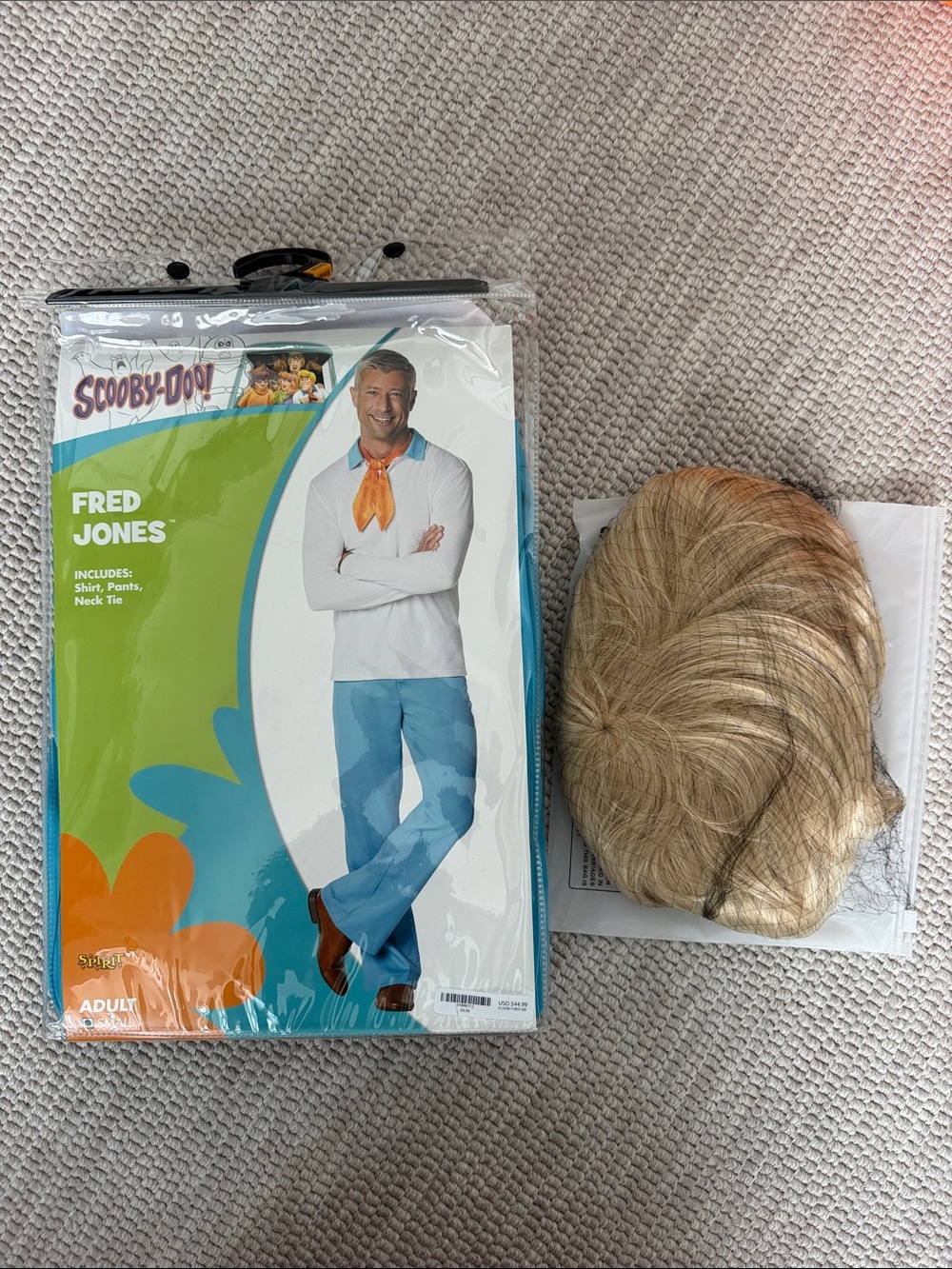 Men’s Scooby-Doo Fred Jones Halloween Costume